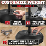 Load image into Gallery viewer, Punching Bag with Stand Height Adjustable Reflex Boxing Bag with Stand & Gloves Spring Mounted for Fast Rebound Sturdy Fillable Base for Stability Boxing Equipment for Training at Home