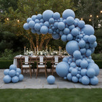 Load image into Gallery viewer, Balloon Garland Arch Kit 146 Pcs Dusty Blue Balloons for Baby Shower Birthday Gender Reveal Wedding Party DIY Kit