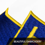 Load image into Gallery viewer, G128 3 Pack: Rhode Island RI State Flag 2x3 Ft ToughWeave Series Embroidered 300D Polyester Embroidered Design, Indoor/Outdoor, Brass Grommets