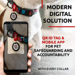 Load image into Gallery viewer, Nylon Dog Collar Adjustable Small Dogs 9–14 in Neck x 3/5 in Wide