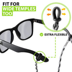 Load image into Gallery viewer, Eyeglasses String Holder Strap Cord Glasses Chain 5 Pack 29 inch Long NonSlip