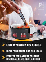 Load image into Gallery viewer, Premium Hookah Coal Burner Yellow Burner for Hookah 450W Fire Tower Stove