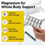 Load image into Gallery viewer, Magnesium Glycinate Softgels 400mg Sleep Softgels for Kids & Adults Magnesium Glycinate High Absorption for Muscle Recovery Better Sleep & Relaxation 60 Count Pineapple