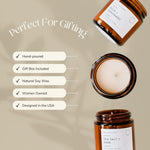 Load image into Gallery viewer, 3 pcs Aromatherapy Scented Candles Just Breathe Candles Gift Set for Women Hand