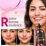 Load image into Gallery viewer, Retinol Serum for Face with Hyaluronic Acid Vitamin E and A Aloe Vera 8 Oz