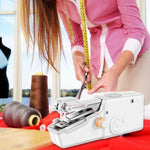 Load image into Gallery viewer, Handheld Sewing Machine Portable Mini Cordless Stitch Tool For Fabric Clothing