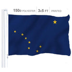 Load image into Gallery viewer, Alaska AK State Flag khaled test