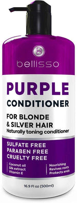 Load image into Gallery viewer, Purple Conditioner for Blonde Hair Goodbye to Orange and Yellow Brassy Tones