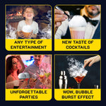 Load image into Gallery viewer, Smoking Gun Edible NONtoxic Bubble Mixture for Cocktail 2x8oz Smoker Machine
