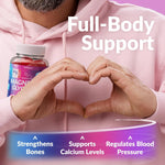 Load image into Gallery viewer, Magnesium Glycinate Gummies 400mg for Sleep Body Support and Relaxation 60 Days