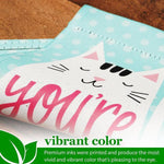 Load image into Gallery viewer, Garden Flag and Stand You're Pawsome Happy Cat 4x8 Inch Printed Blockout