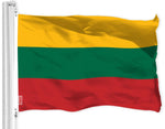 Load image into Gallery viewer, USA American Flag & Lithuania Lithuanian Flag 3x5 Ft Printed 150D Polyester
