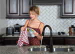 Load image into Gallery viewer, 12 Pack Premium Dish Cloths for Kitchen Heavy Duty 100% Cotton 12x12 in Multi