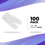 Load image into Gallery viewer, Disposable Sleeve Protectors for Arms 18 Inch Pack of 100 White Sleeve Covers