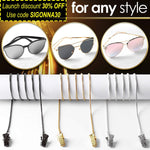 Load image into Gallery viewer, SIGONNA Eyeglass Chains for Women Metal Glasses Chain Eyeglasses String Holder Around Neck Eyeglass Chains Cords Necklace Strap 3 Pcs