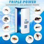 Load image into Gallery viewer, Ultrasonic Pest Repeller Plug in Electronic Insect Control Up to 1800 sq ft
