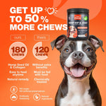 Load image into Gallery viewer, Glucosamine for Dogs Joint Supplement for Dogs Glucosamine Chondroitin 180 Hip and Joint Care Mobility Chews MSM, Turmeric Advanced Mobility Support Bone Health Large and Small Breeds