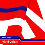 Load image into Gallery viewer, G128 2Pack: Trump 2024 Take America Back Red Flag 3x5 FT 150D Polyester