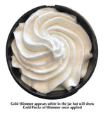 Load image into Gallery viewer, Organic Whipped Shea Body Shimmers 2 fl oz Bronze Diamond Gold Shimmer 3 Pcs