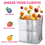 Load image into Gallery viewer, Foil Insulated Box Liners 6 x 6 x 6 Inch 5 Pack Double Layer Insulated Boxes for Frozen Food Leakproof Cold Shipping Boxes for Food. Box for Shipping Frozen Food Fish Meat