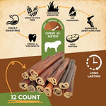 Load image into Gallery viewer, Collagen Sticks 100% Natural Beef Dog Chews 6” Premium Dog Treats for Training
