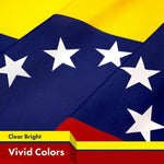 Load image into Gallery viewer, 3 Pack: Venezuela Venezuelan Flag 3x5 Ft Printed 150D Polyester Indoor/Outdoor, Vibrant Colors, Brass Grommets, Quality Polyester, Much Thicker More Durable Than 100D 75D Polyester