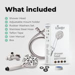 Load image into Gallery viewer, High Pressure Shower Head with Handheld 8 Spray Settings High Flow Removable