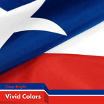 Load image into Gallery viewer, Chile Chilean Flag 3x5 Ft 2Pack 150D Printed Polyester By G128