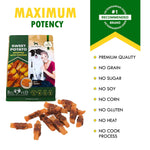 Load image into Gallery viewer, Dog Sweet Potato Wrapped with Chicken Pet Natural Chew Treats Grain Free Snacks