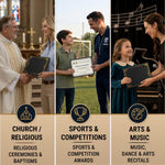 Load image into Gallery viewer, 30 Pack Single Sided Certificate Holders 8.5x11 Black Award Certificate Folders with Gold Foil Border Cardstock Covers Letter Size Graduation Certificate Sleeves Protective Diploma Holders Bulk