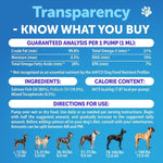 Load image into Gallery viewer, Omega 3 Fish Oil for Dogs 16 FL OZ Better Than Salmon Oil Skin and Coat Defense