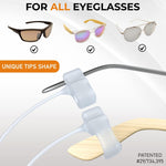 Load image into Gallery viewer, Eye Glasses String Strap Holder Silicone Sunglasses No Tail L Size 15 inch 2 Pcs