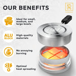 Load image into Gallery viewer, Hookah Charcoal Holder Hookah Heat Management System Hookah Flavor Saver