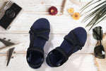 Load image into Gallery viewer, Dressy and Casual Cute Summer Sandals for Women Ladies Beach Sandals with Breathable Fabric Hook and Loop Secure Adjustable Straps Comfortable and Thick Non Slip Sole All Day Walking Sandals
