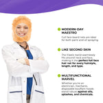 Load image into Gallery viewer, Medical Polypropylene Hooded Caps One Size Orange Disposable Hood 100 Pack