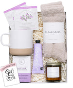 Load image into Gallery viewer, Lavender Spa Gift Set Relaxation Gifts For Women Get Well Soon Gift Basket with