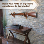 Load image into Gallery viewer, Gun Rack Wall Mount Hold Up Displays Horizontal Gun Rack and Shotgun Hooks