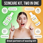 Load image into Gallery viewer, Pre and Post Waxing Care Home Kit for Women and Men Pack of 2 Spray Care