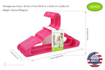 Load image into Gallery viewer, Hangers for Adult Size Clothing Plastic Ideal for Everyday Standard Use Clothes Shirts Blouses TShirts Dresses Jackets