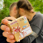 Load image into Gallery viewer, I'm Sorry Gifts for Her and Him Personalised Apology Gift Cute Poop in a Jar and Sorry Card Forgive Me Present Idea (in Beige Craft Box Sorry I was a little Rainbow Poop)