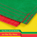 Load image into Gallery viewer, G128 3 Pack: Ethiopia (Ethiopian) Flag 3x5 feet Printed 150D Indoor/Outdoor, Vibrant Colors, Brass Grommets, Quality Polyester, Much Thicker More Durable Than 100D 75D Polyester
