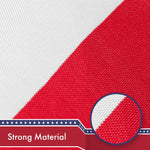 Load image into Gallery viewer, Washington DC City Flag 3x5 Ft 2 Pack 150D Printed Polyester Brass Grommets