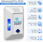 Load image into Gallery viewer, Ultrasonic Pest Control Repeller Plug in 2 Pack Device Repels Cockroach Cricket Bug Fruit Flies Deterrent Ultrasound Insect Mice Roach Rat Scorpion Bat Squirrel Rodent Spider Wasp