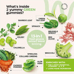 Load image into Gallery viewer, Super Fruit Super Greens Gummies for Adults 60 Count Daily Greens Vegetable