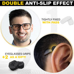 Load image into Gallery viewer, Glasses Nose Grips Anti Slip 1mm Eyeglass Nose Pads 6 Clear Pairs Silicone Nose Pad Glasses Comfort Keep Glasses from Sliding Nose