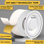 Load image into Gallery viewer, Carpet Tape Double Sided 2 Inch 15 Yards Rug Tape Grippers for Hardwood Floors and Area Rugs Carpet Binding Tape Strong Adhesive and Removable Heavy Duty Stickers Grip Tape Residue Free