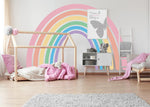 Load image into Gallery viewer, Rainbow Wall Decals Peel and Stick Rainbow Wall Sticker Decals Boho Decor