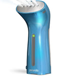 Load image into Gallery viewer, Clothing Steamer Travel Size Vacation Essentials Handheld Small Blue Steam Iron