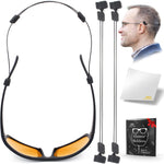 Load image into Gallery viewer, Eye Glasses String Strap Holder No Tail Sunglass Lanyard 2 Cords XL Size
