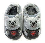 Load image into Gallery viewer, Kids House Shoes Faux Fur Slippers